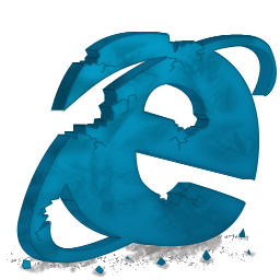 Broken IE6 logo